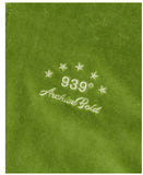 ARCHIVE BOLD (アーカイブボールド) VELOUR CROP HOOD ZIP-UP (GREEN)