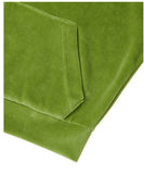 ARCHIVE BOLD (アーカイブボールド) VELOUR CROP HOOD ZIP-UP (GREEN)