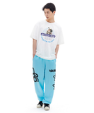 ARCHIVE BOLD (アーカイブボールド) 939 DAISY SWEAT PANTS (SKY BLUE)