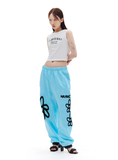 ARCHIVE BOLD (アーカイブボールド) 939 DAISY SWEAT PANTS (SKY BLUE)