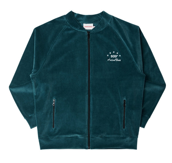 ARCHIVE BOLD (アーカイブボールド) VELOUR JACKET (PEACOCK BLUE)