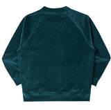 ARCHIVE BOLD (アーカイブボールド) VELOUR JACKET (PEACOCK BLUE)