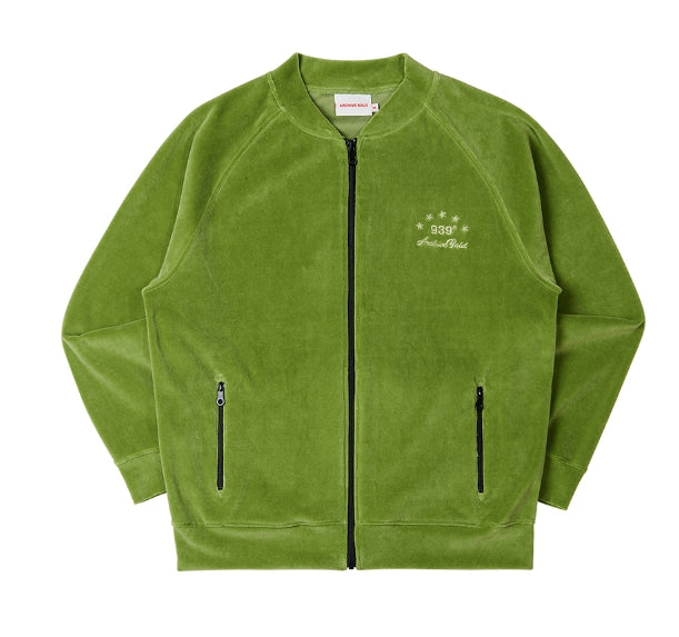 ARCHIVE BOLD (アーカイブボールド) VELOUR JACKET (GREEN)