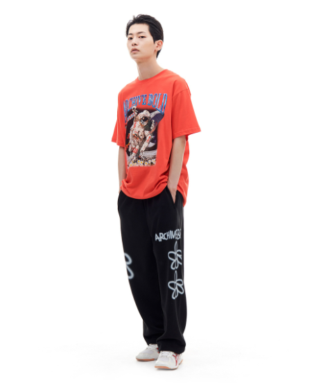 ARCHIVE BOLD (アーカイブボールド) 939 DAISY SWEAT PANTS (BLACK)