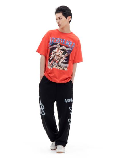 ARCHIVE BOLD (アーカイブボールド) 939 DAISY SWEAT PANTS (BLACK)