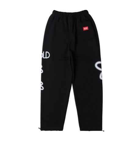 ARCHIVE BOLD (アーカイブボールド) 939 DAISY SWEAT PANTS (BLACK)