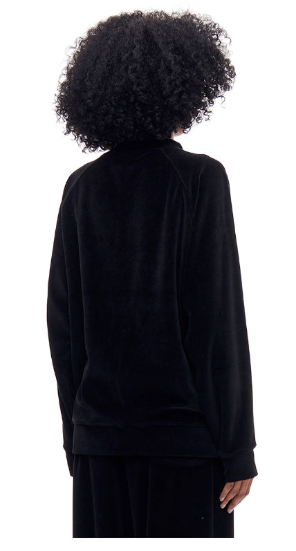 ARCHIVE BOLD (アーカイブボールド) VELOUR JACKET (BLACK)