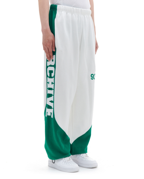 ARCHIVE BOLD (アーカイブボールド) ATHLETIC SWEAT PANTS (GREEN)