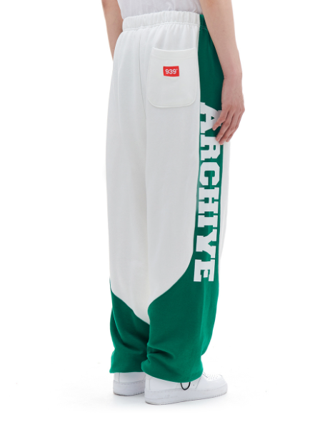 ARCHIVE BOLD (アーカイブボールド) ATHLETIC SWEAT PANTS (GREEN)