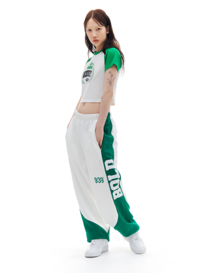 ARCHIVE BOLD (アーカイブボールド) ATHLETIC SWEAT PANTS (GREEN)