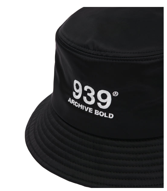 ARCHIVE BOLD (アーカイブボールド) 939 LOGO BUCKET HAT (NAVY)