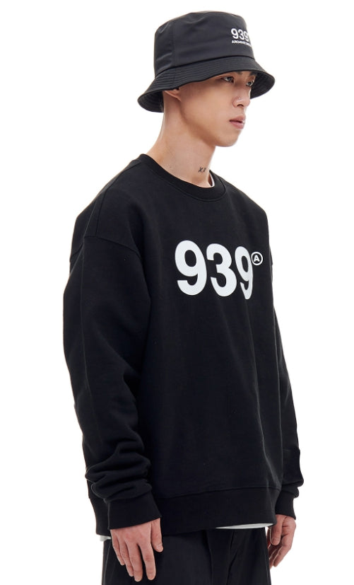 ARCHIVE BOLD (アーカイブボールド) 939 LOGO BUCKET HAT (NAVY)