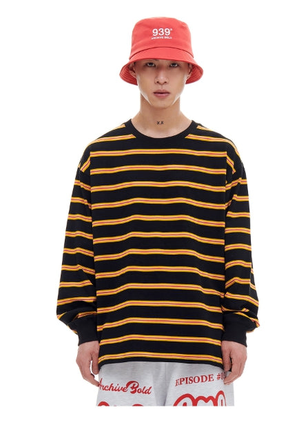 ARCHIVE BOLD (アーカイブボールド) 939 LOGO BUCKET HAT (RED)