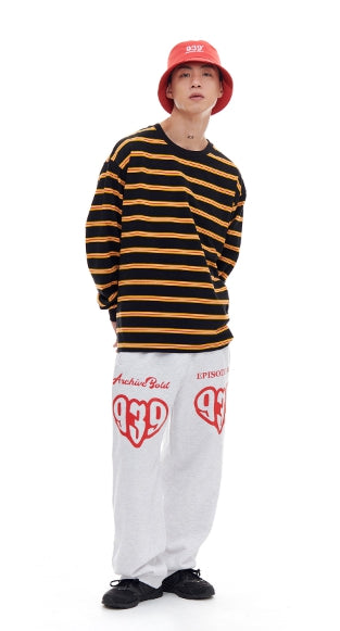 ARCHIVE BOLD (アーカイブボールド) 939 LOGO BUCKET HAT (RED)