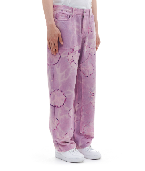 ARCHIVE BOLD (アーカイブボールド) DOUBLE KNEE DENIM PANTS (PURPLE)