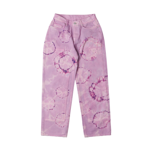 ARCHIVE BOLD (アーカイブボールド) DOUBLE KNEE DENIM PANTS (PURPLE)