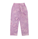ARCHIVE BOLD (アーカイブボールド) DOUBLE KNEE DENIM PANTS (PURPLE)
