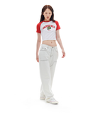 ARCHIVE BOLD (アーカイブボールド) DOUBLE KNEE DENIM PANTS (IVORY)