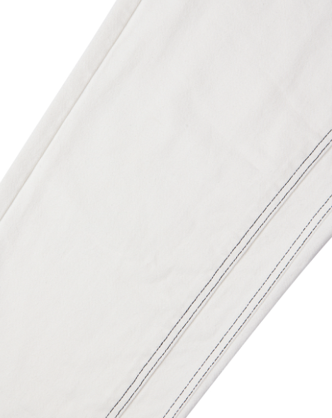 ARCHIVE BOLD (アーカイブボールド) DOUBLE KNEE DENIM PANTS (IVORY)