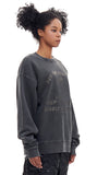 ARCHIVE BOLD (アーカイブボールド) BAD BEAGLE PIGMENT SWEAT SHIRTS (CHARCOAL)