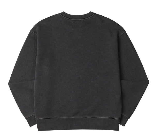 ARCHIVE BOLD (アーカイブボールド) BAD BEAGLE PIGMENT SWEAT SHIRTS (CHARCOAL)