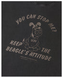 ARCHIVE BOLD (アーカイブボールド) BAD BEAGLE PIGMENT SWEAT SHIRTS (CHARCOAL)