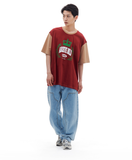 ARCHIVE BOLD (アーカイブボールド) DOUBLE KNEE DENIM PANTS (LIGHT BLUE)
