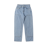 ARCHIVE BOLD (アーカイブボールド) DOUBLE KNEE DENIM PANTS (LIGHT BLUE)