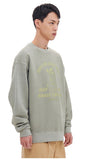 ARCHIVE BOLD (アーカイブボールド) BAD BEAGLE PIGMENT SWEAT SHIRTS (KHAKI)