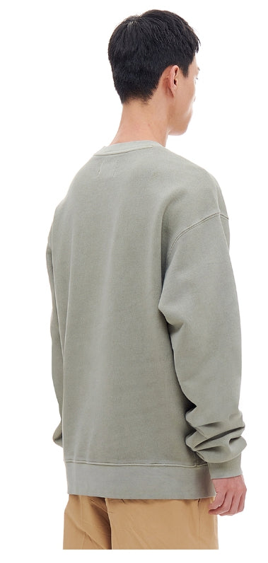ARCHIVE BOLD (アーカイブボールド) BAD BEAGLE PIGMENT SWEAT SHIRTS (KHAKI)