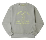 ARCHIVE BOLD (アーカイブボールド) BAD BEAGLE PIGMENT SWEAT SHIRTS (KHAKI)