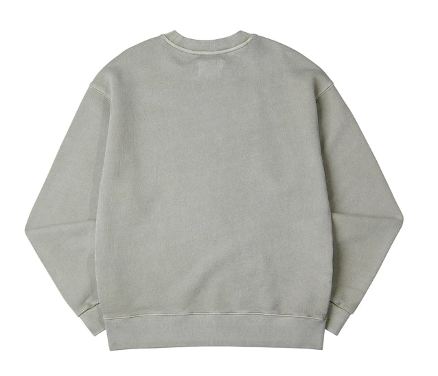 ARCHIVE BOLD (アーカイブボールド) BAD BEAGLE PIGMENT SWEAT SHIRTS (KHAKI)
