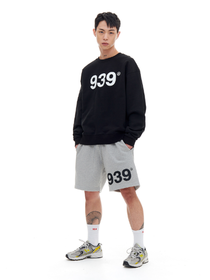 ARCHIVE BOLD (アーカイブボールド) 939 LOGO SWEAT SHIRTS (BLACK)