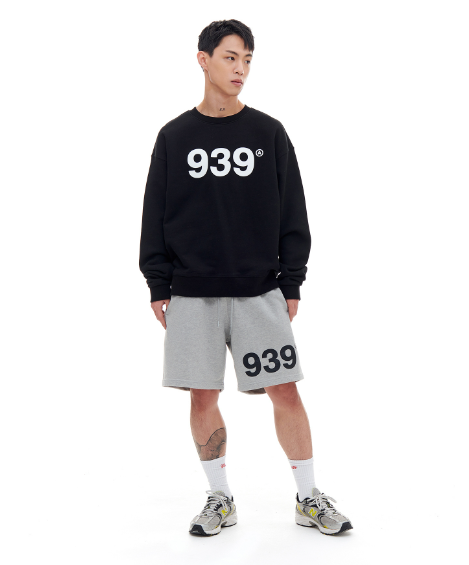 ARCHIVE BOLD (アーカイブボールド) 939 LOGO SWEAT SHIRTS (BLACK)