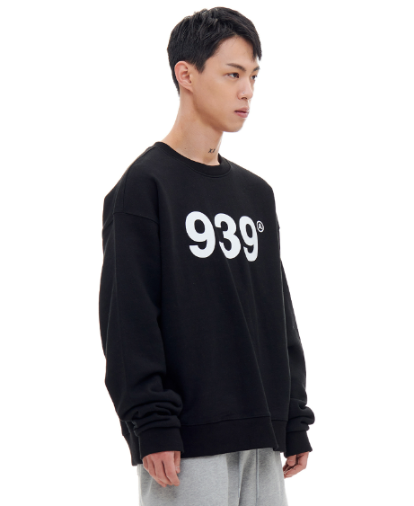 ARCHIVE BOLD (アーカイブボールド) 939 LOGO SWEAT SHIRTS (BLACK)