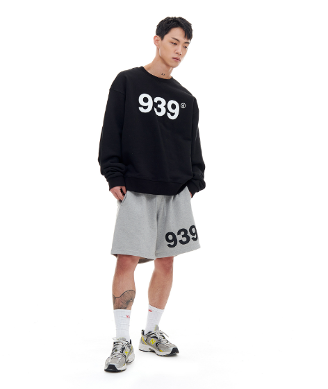 ARCHIVE BOLD (アーカイブボールド) 939 LOGO SWEAT SHIRTS (BLACK)