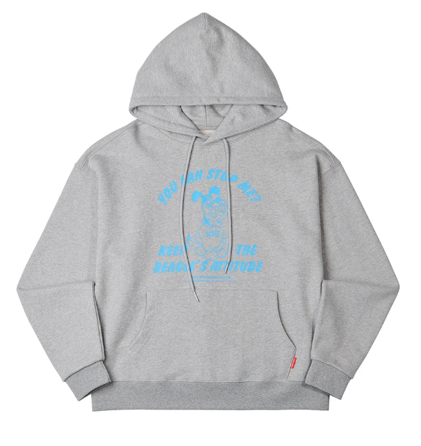ARCHIVE BOLD (アーカイブボールド) BAD BEAGLE HOOD (GRAY)