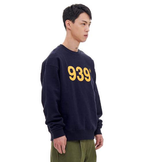 ARCHIVE BOLD (アーカイブボールド) 939 LOGO SWEAT SHIRTS (NAVY)