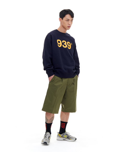 ARCHIVE BOLD (アーカイブボールド) 939 LOGO SWEAT SHIRTS (NAVY)