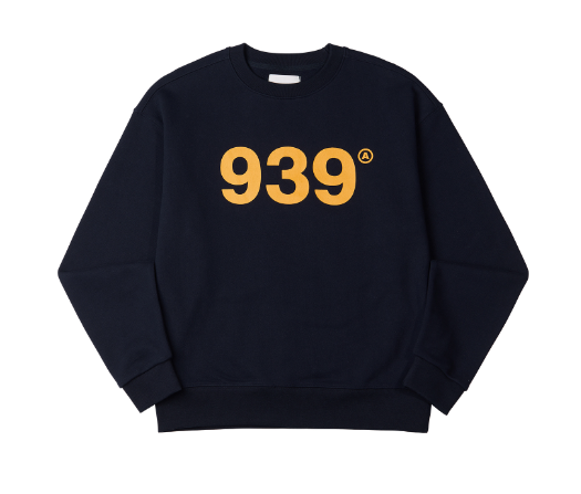 ARCHIVE BOLD (アーカイブボールド) 939 LOGO SWEAT SHIRTS (NAVY)