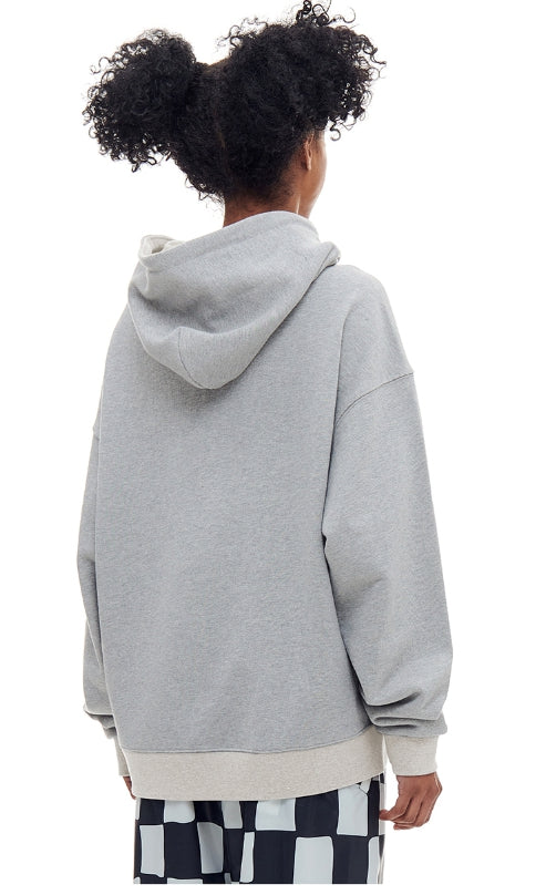 ARCHIVE BOLD (アーカイブボールド) AB EMBLEM MIX HOOD (GRAY)