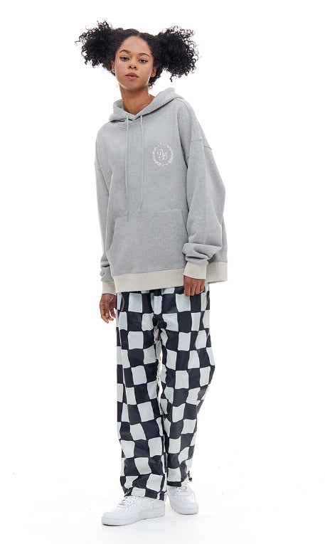 ARCHIVE BOLD (アーカイブボールド) AB EMBLEM MIX HOOD (GRAY)