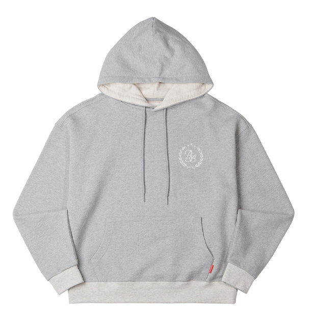 ARCHIVE BOLD (アーカイブボールド) AB EMBLEM MIX HOOD (GRAY)