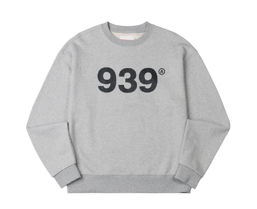 ARCHIVE BOLD (アーカイブボールド) 939 LOGO SWEAT SHIRTS (GRAY)