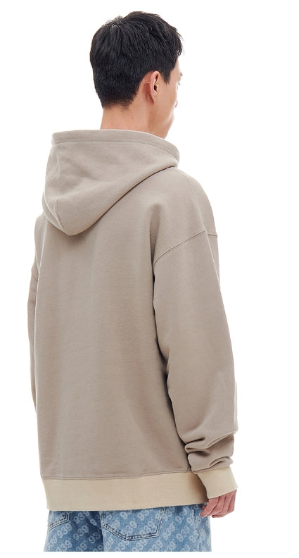 ARCHIVE BOLD (アーカイブボールド) AB EMBLEM MIX HOOD (BEIGE)