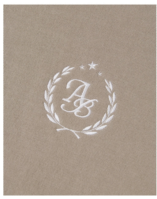 ARCHIVE BOLD (アーカイブボールド) AB EMBLEM MIX HOOD (BEIGE)