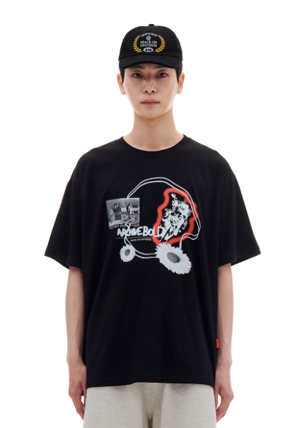 ARCHIVE BOLD (アーカイブボールド) CROWN WORK CAP (BLACK)