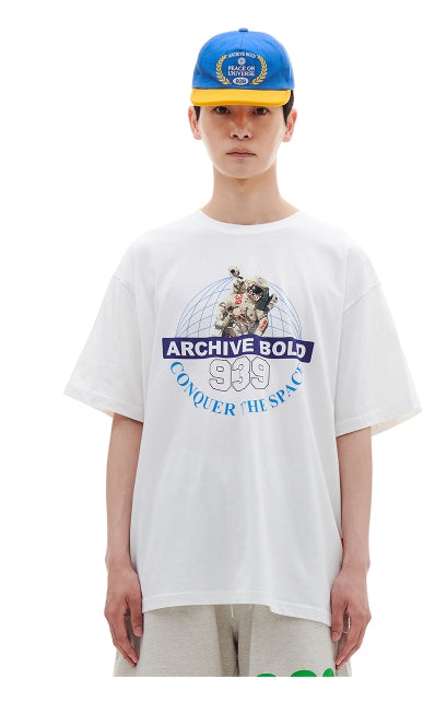 ARCHIVE BOLD (アーカイブボールド) CROWN WORK CAP (BLUE)