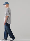 パーステップ(PERSTEP) WIDE WASHED JEAN 1COLOR SMLP4461