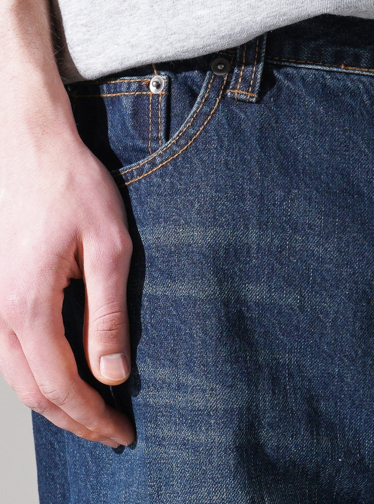 パーステップ(PERSTEP) WIDE WASHED JEAN 1COLOR SMLP4461